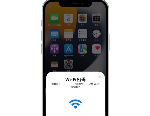 云南苹果15维修店分享iPhone15如何共享Wi-Fi密码 