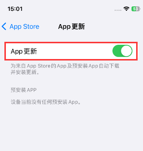 云南苹果15维修中心如何让iPhone15APP自动更新